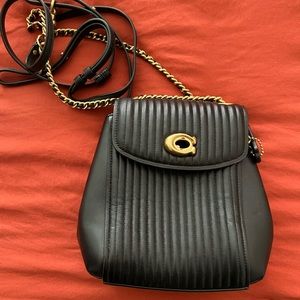 Coach mini backpack